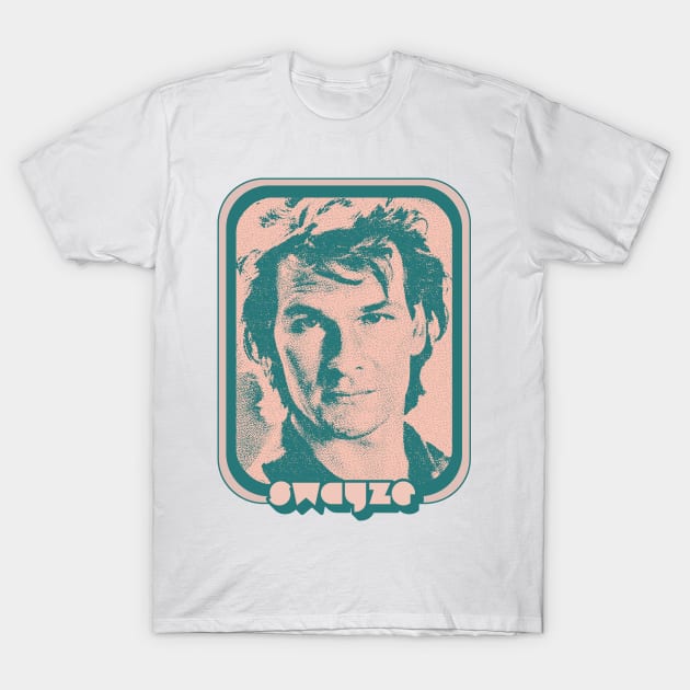 Patrick Swayze // Retro 80s Fan Aesthetic Design T-Shirt by DankFutura